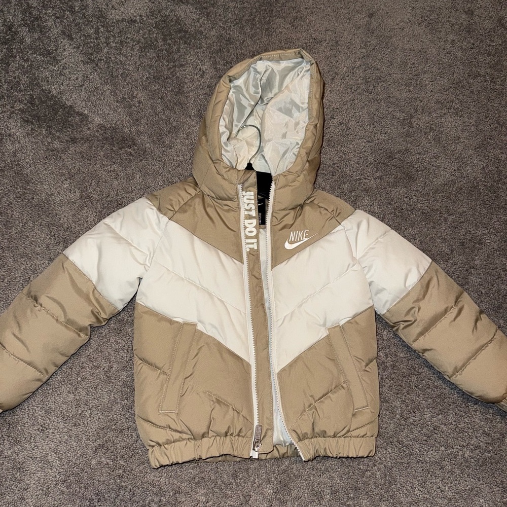 Little Kid Size 4 - 2 tone Nike Coat